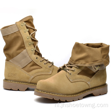 Heren Casual Outdoor Work Hiking Desert Flat Boots